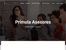 Tablet Screenshot of primulas.com